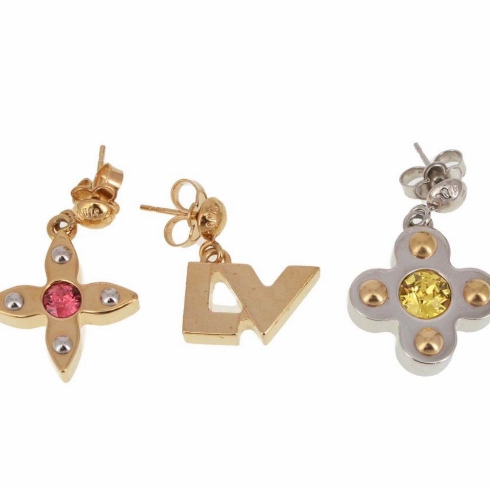 LOUIS VUITTON earring vintage Bookle M67037
